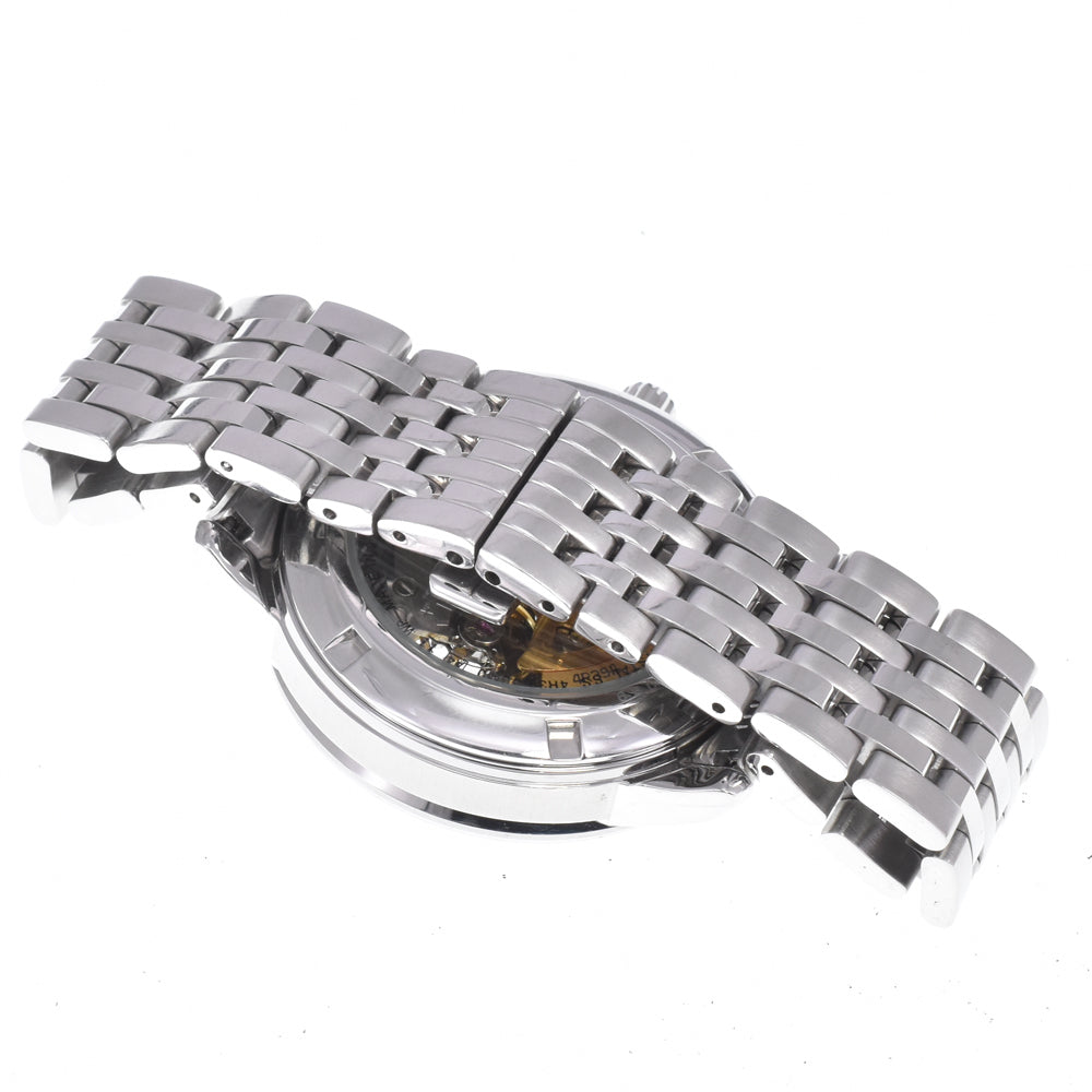 SEIKO Pureza 4R39-00M0 see-through back black Dial Automatic Men's
 Watch E#148854