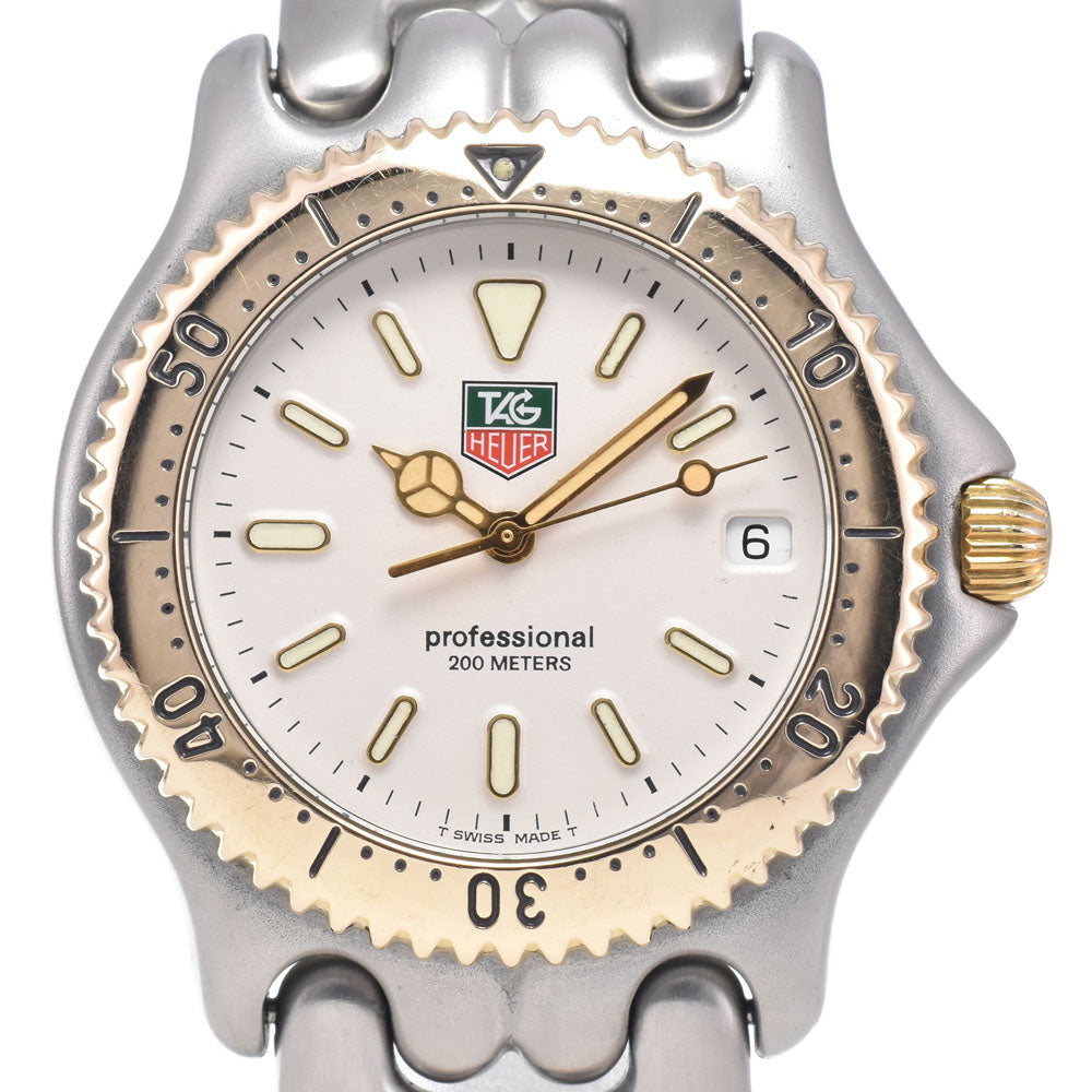 TAG HEUER S / el Professional 200M S95.806 Ivory Dial Quartz Men's
 Watch P#148859