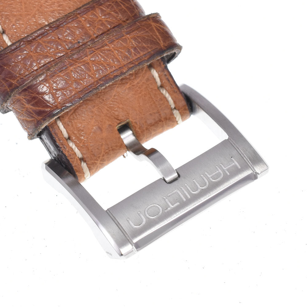 HAMILTON Jazz master H326250 GMT see-through back Silver Dial Automatic Men's
 Watch P#148862