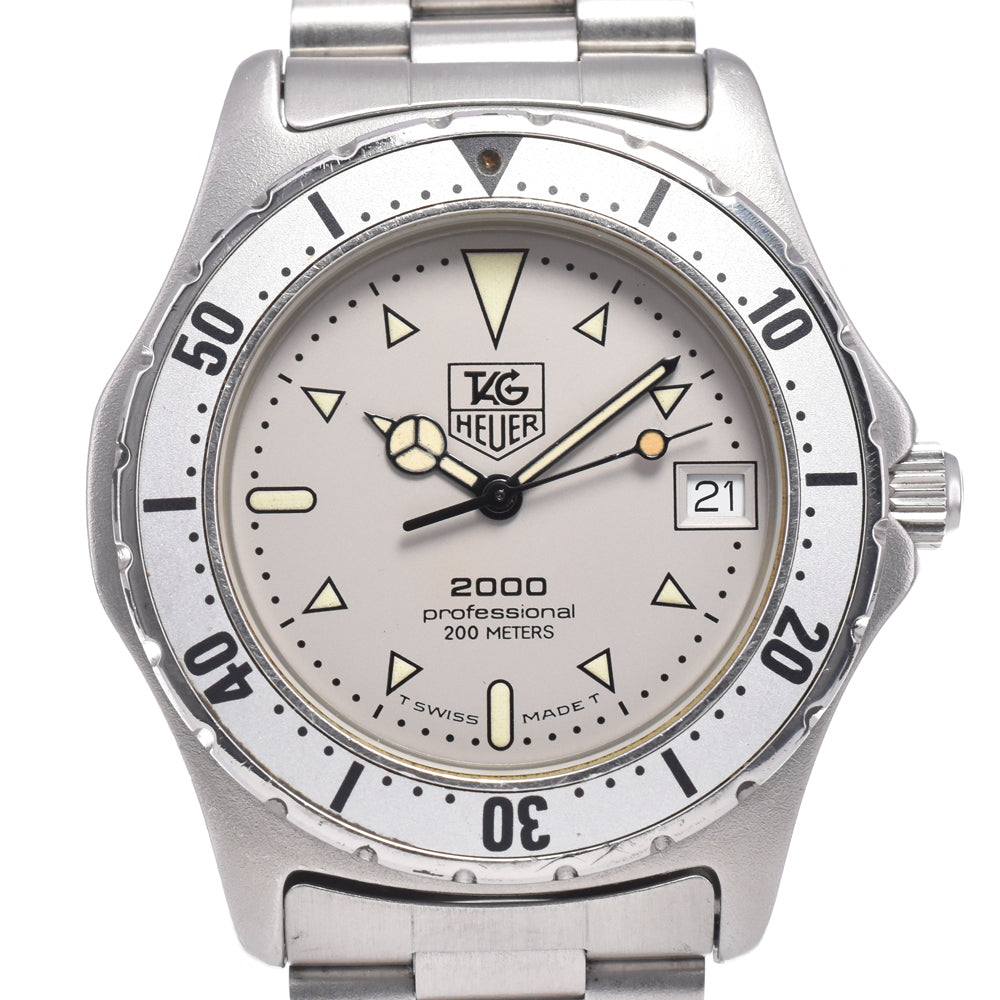 TAG HEUER 2000 series 972.006 Date gray Dial Quartz Ladies
 Watch E#148866