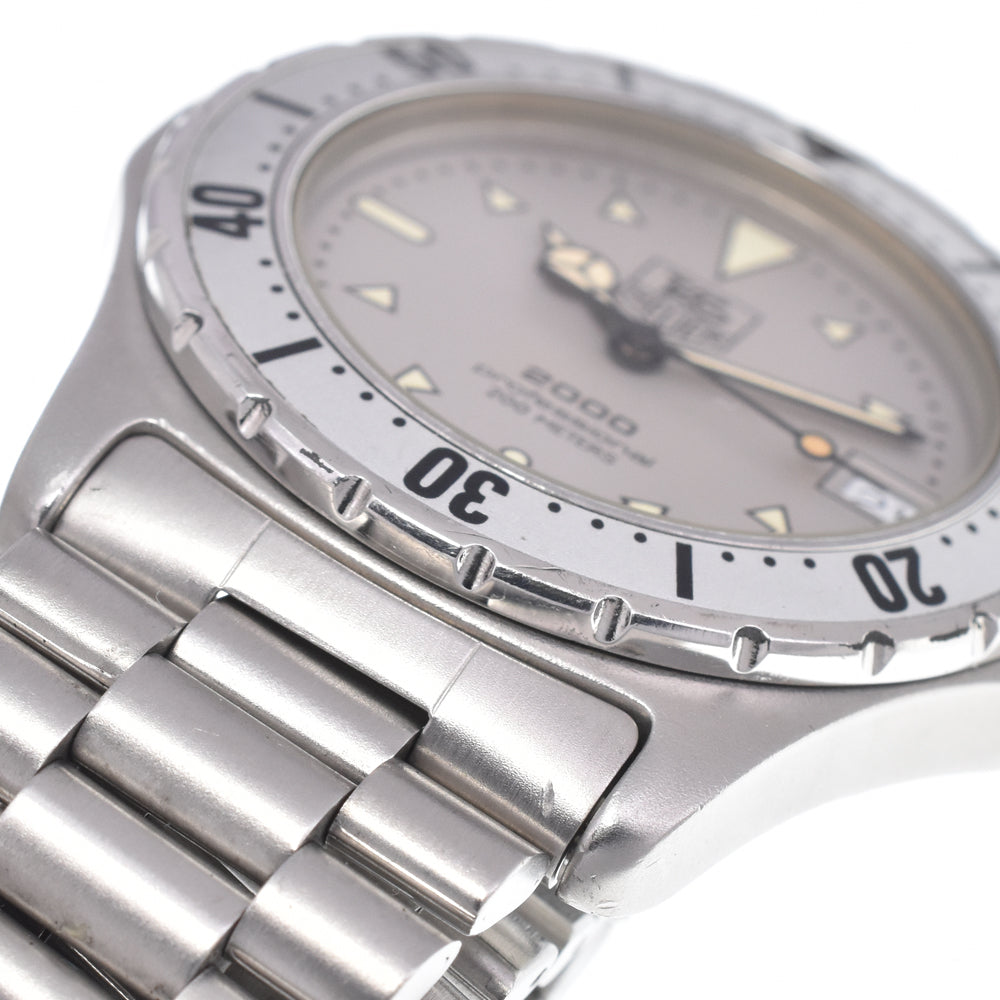 TAG HEUER 2000 series 972.006 Date gray Dial Quartz Ladies
 Watch E#148866