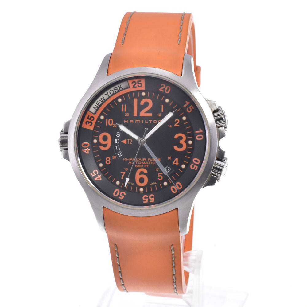 HAMILTON Khaki Air Race H776650 GMT black Dial Automatic Men's
 Watch O#148867