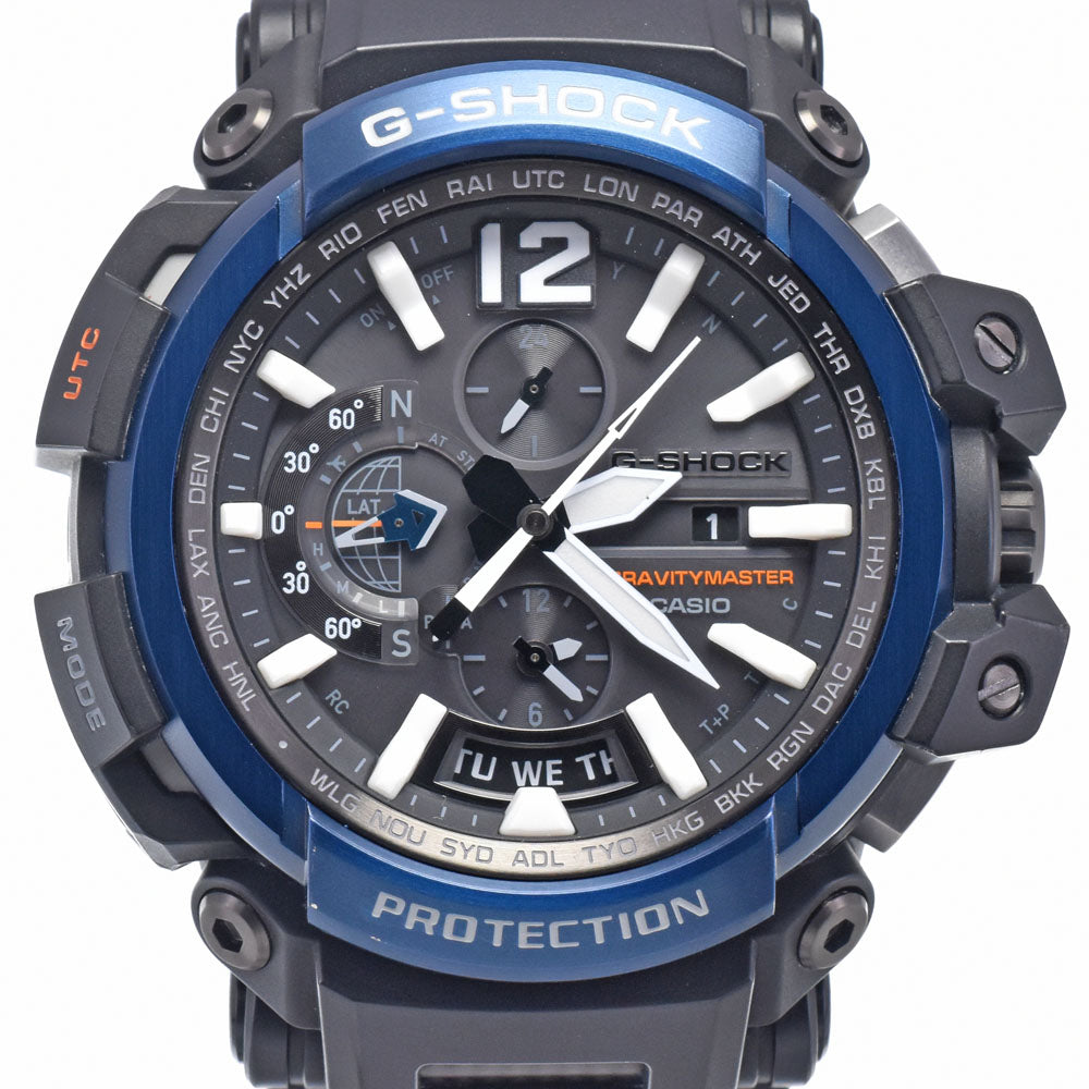 CASIO G-SHOCK Gravity Master GPW-2000-1A2JF Bluetooth-enabled GPS Hybrid black Dial GPS Solar Men's
 Watch O#148868