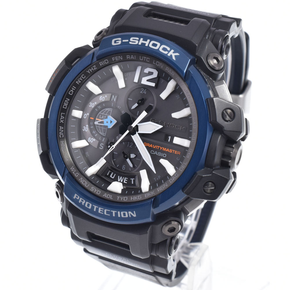 CASIO G-SHOCK Gravity Master GPW-2000-1A2JF Bluetooth-enabled GPS Hybrid black Dial GPS Solar Men's
 Watch O#148868