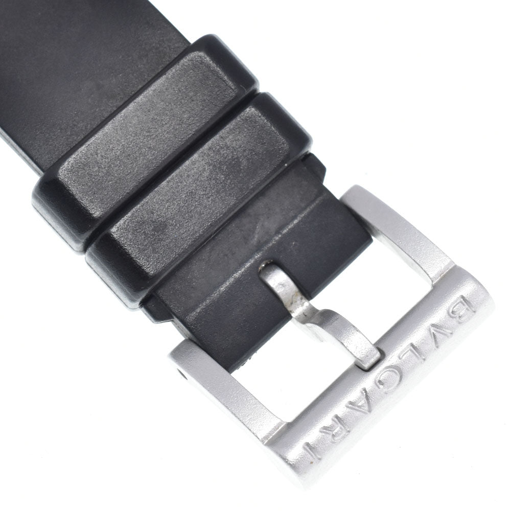 with paper BVLGARI aluminum AL38TA Silver Dial Automatic Men's
 Watch O#148869