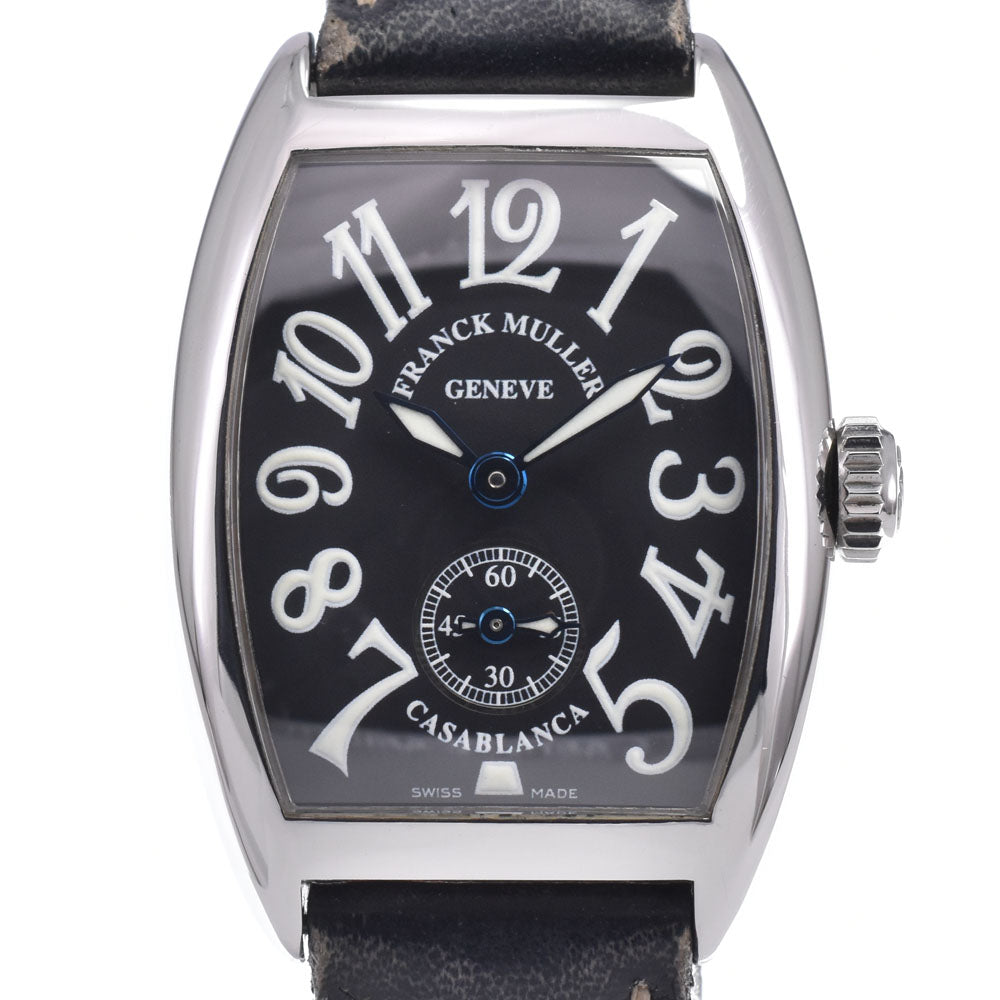 FRANCK MULLER Casablanca 1750S6 Small second black Dial Hand Winding Ladies
 Watch O#148877