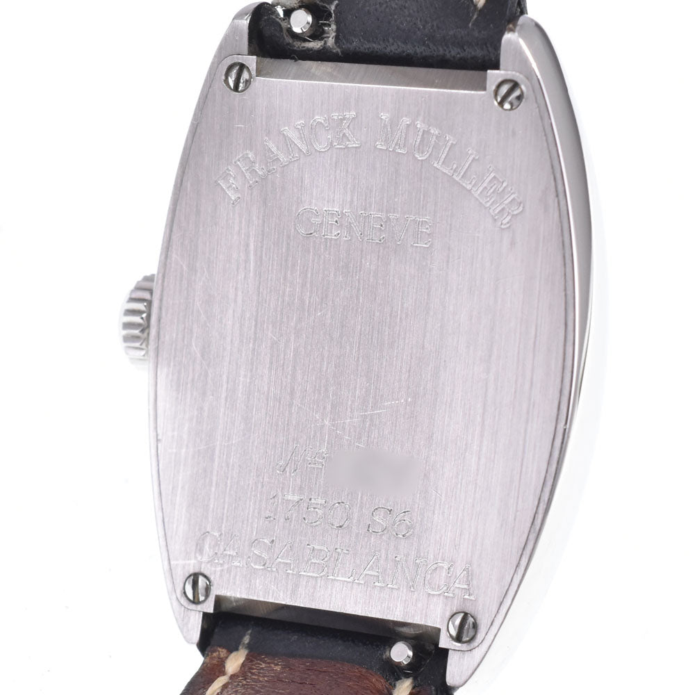 FRANCK MULLER Casablanca 1750S6 Small second black Dial Hand Winding Ladies
 Watch O#148877