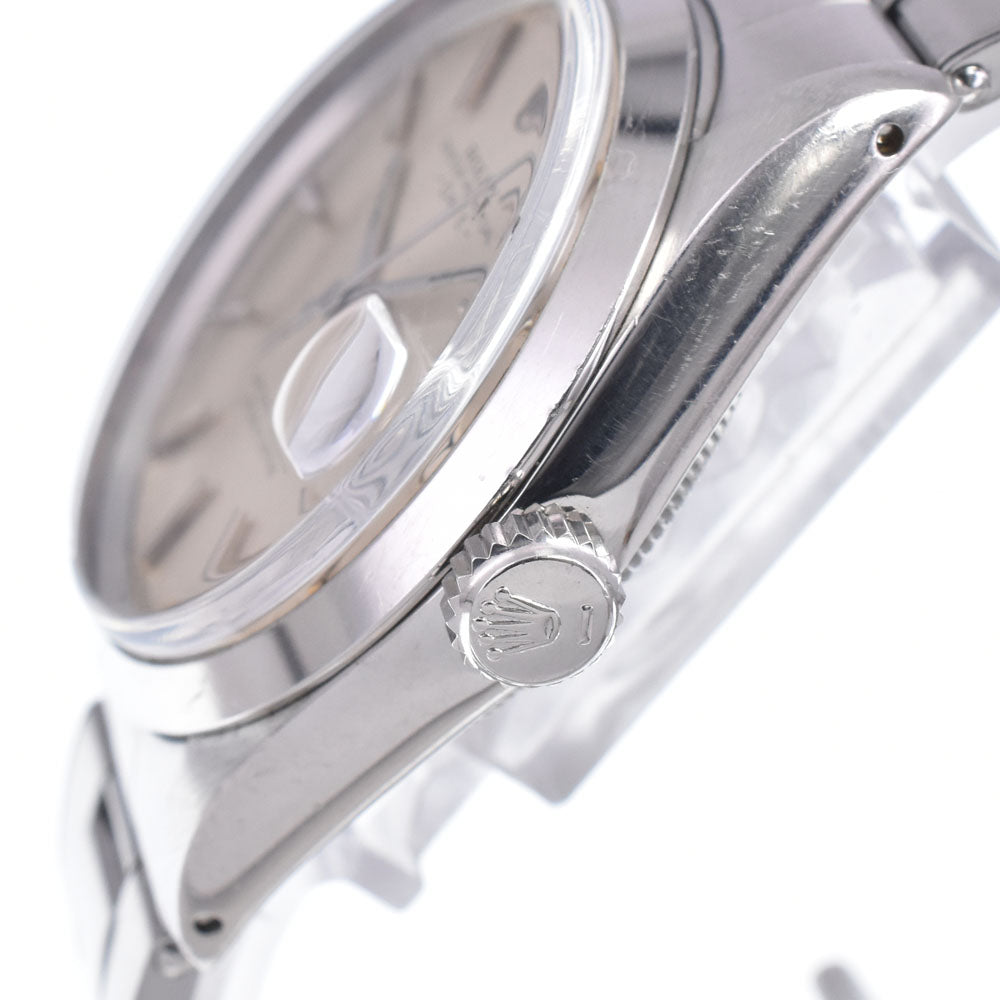 ROLEX Oyster perpetual date 1500 vintage Cal.1570 Silver Dial Automatic Men's
 Watch Q#148881