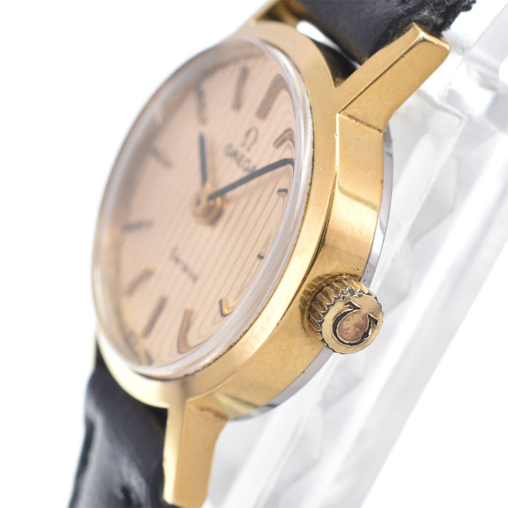 OMEGA Geneva 511.0412 vintage Cal.625 gold Dial Hand Winding Ladies
 Watch Q#148882