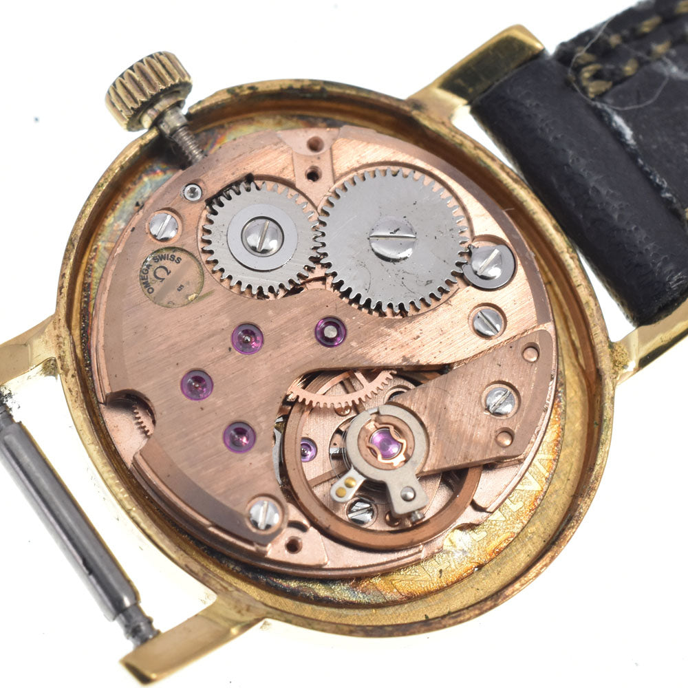 OMEGA Geneva 511.0412 vintage Cal.625 gold Dial Hand Winding Ladies
 Watch Q#148882