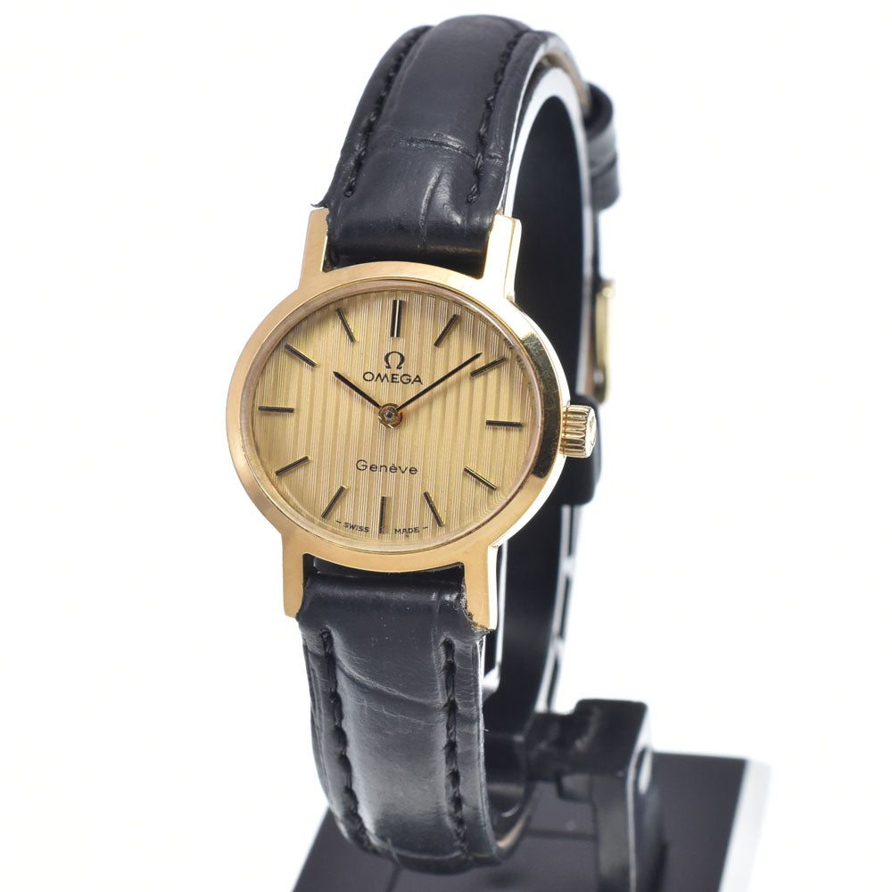 OMEGA Geneva 511.0412 vintage Cal.625 gold Dial Hand Winding Ladies
 Watch Q#148883
