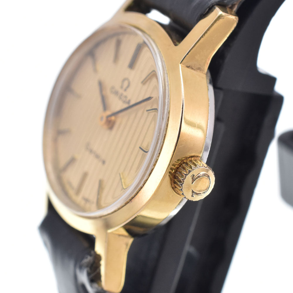 OMEGA Geneva 511.0412 vintage Cal.625 gold Dial Hand Winding Ladies
 Watch Q#148883