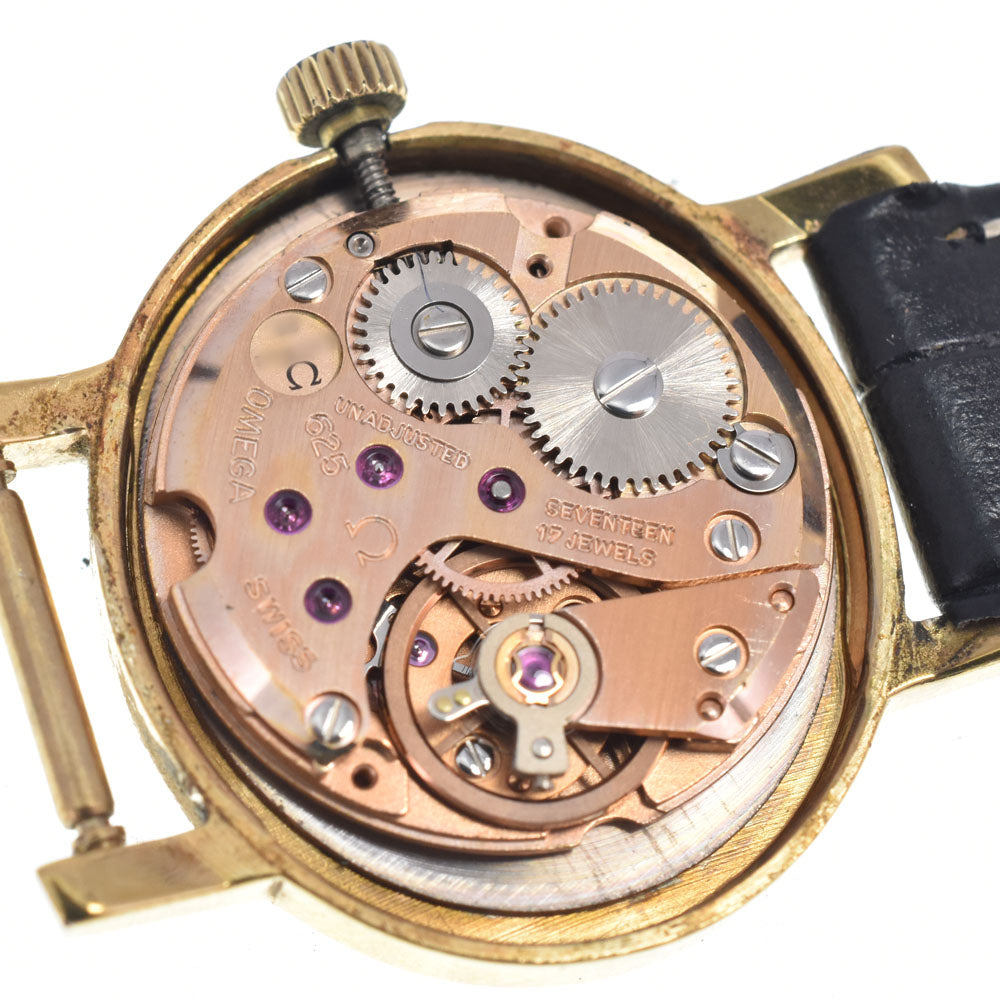 OMEGA Geneva 511.0412 vintage Cal.625 gold Dial Hand Winding Ladies
 Watch Q#148883