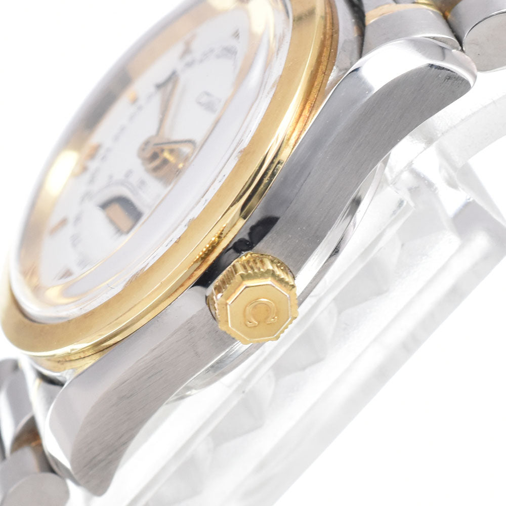 OMEGA Classic 3380.20 moon phase pointer date white Dial Automatic Ladies
 Watch R#148886