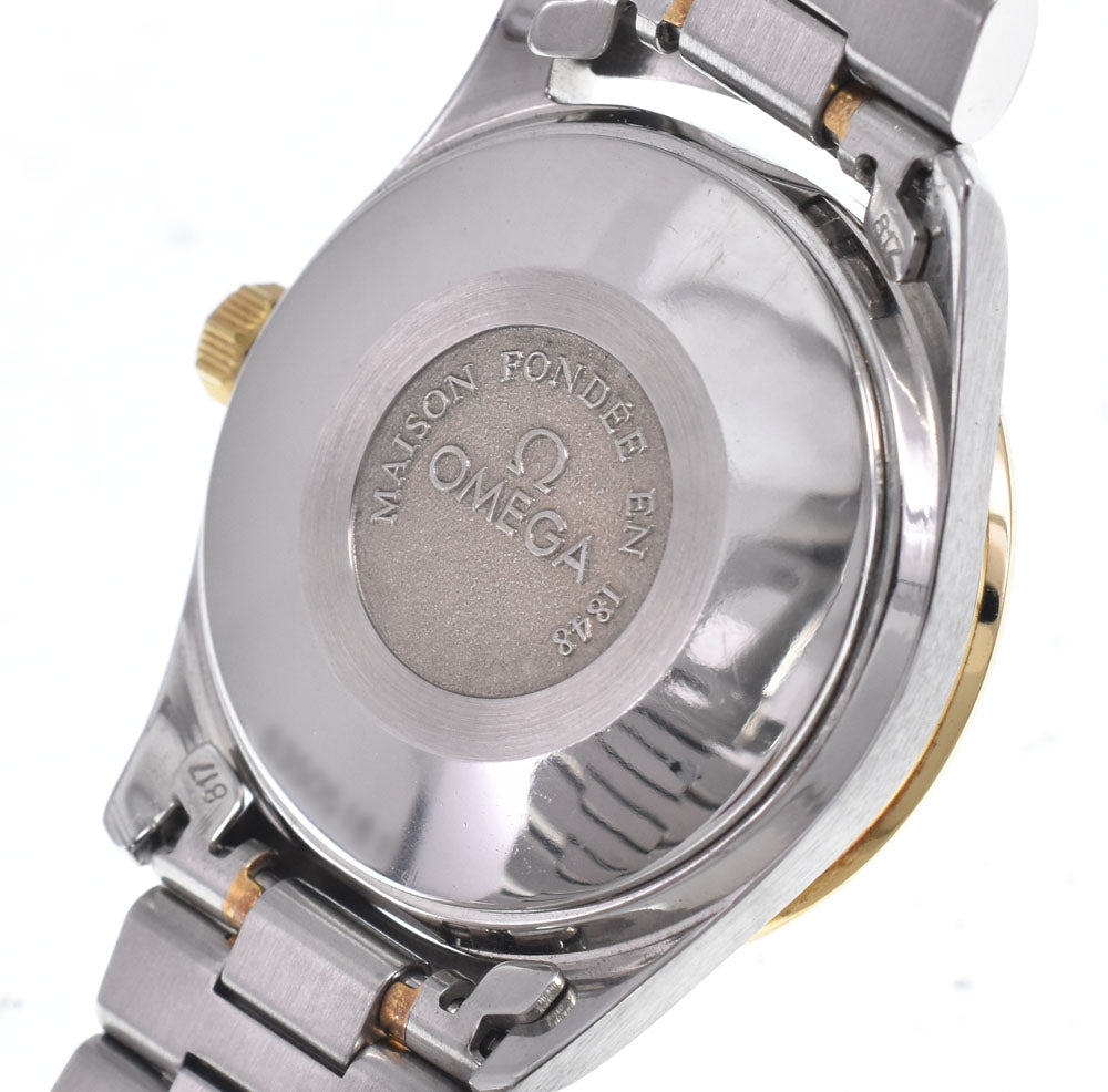 OMEGA Classic 3380.20 moon phase pointer date white Dial Automatic Ladies
 Watch R#148886