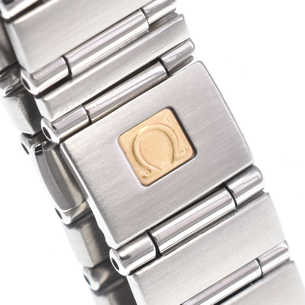 with paper OMEGA Constellation mini bezel diamond 1460.75 12P diamond White shell Dial Quartz Ladies
 Watch O#148887