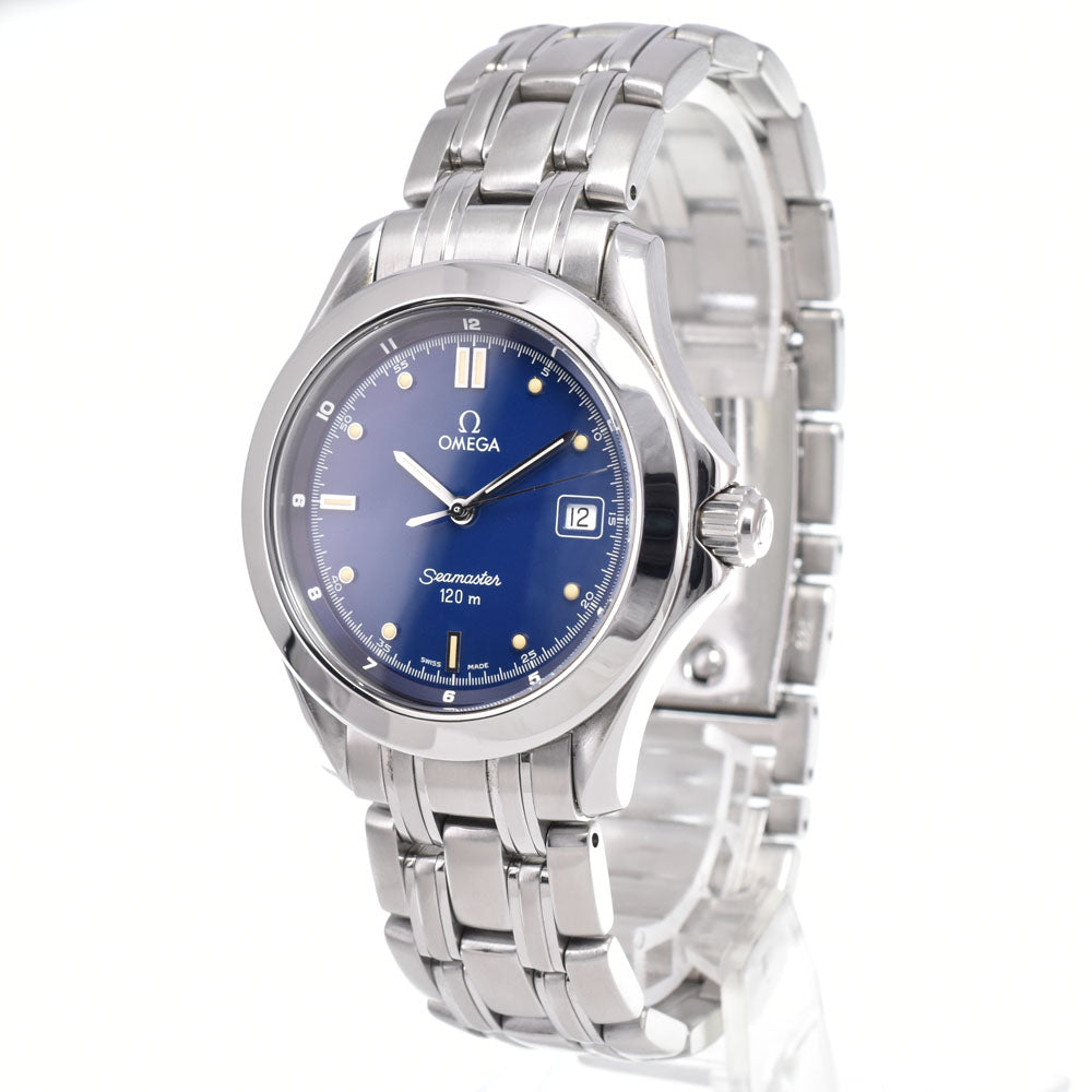 OMEGA Seamaster 120M 2511.80 Date blue Dial Quartz Men's
 Watch C#148888