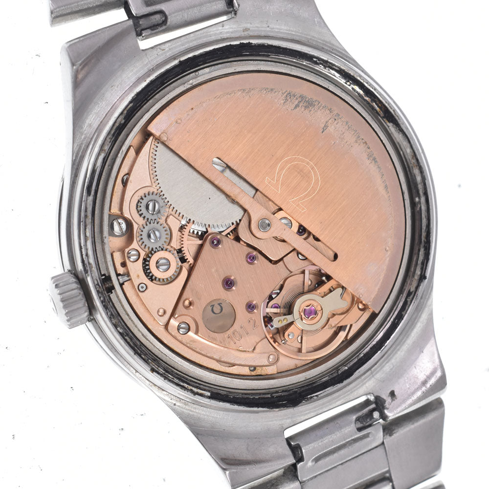 OMEGA Geneva Date 166.0173 vintage Cal.1012 Silver Dial Automatic Men's
 Watch Q#148891