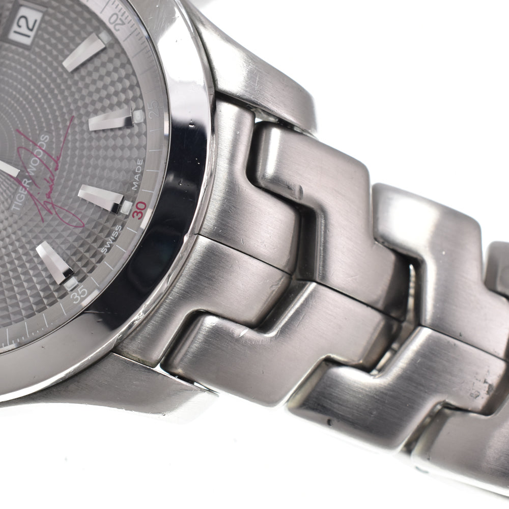 TAG HEUER Link WJF2113 Tiger woods model gray Dial Automatic Men's
 Watch B#148896