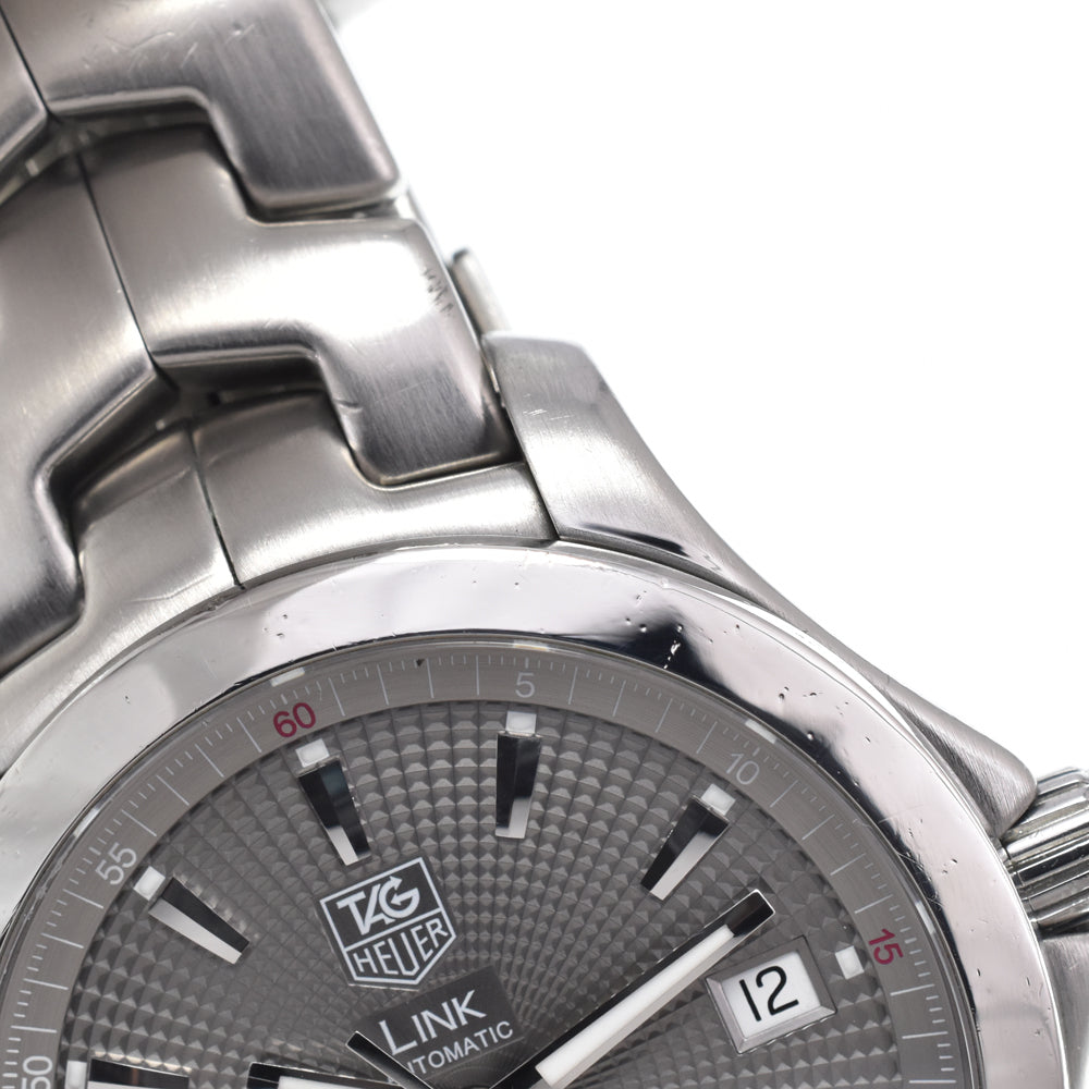 TAG HEUER Link WJF2113 Tiger woods model gray Dial Automatic Men's
 Watch B#148896