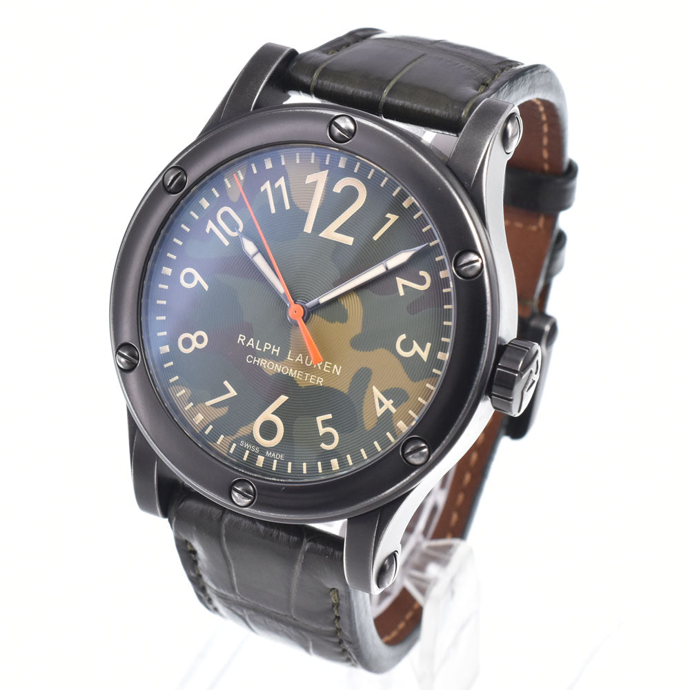 RALPH LAUREN Safari RL67 RLR0220711 Chronometer camouflage Dial Automatic Men's
 Watch O#148897