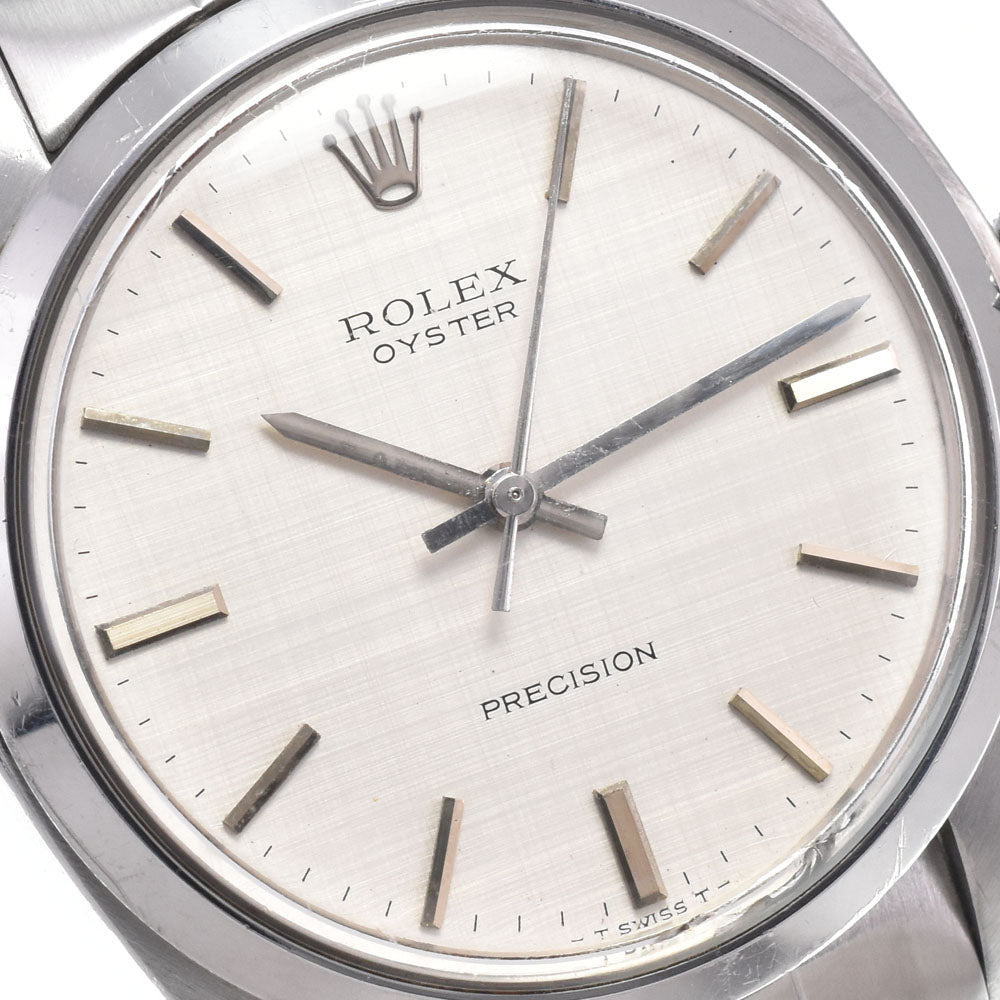 ROLEX Oyster Precision 6426 vintage Cal.1225 Silver Dial Hand Winding Men's
 Watch R#148898