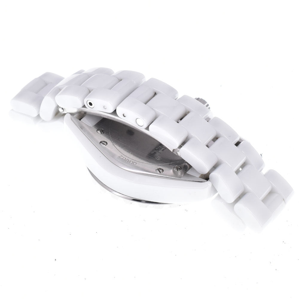 CHANEL J12 H1628 White ceramic with 12 diamonds white Dial Quartz Ladies
 Watch Q#148901