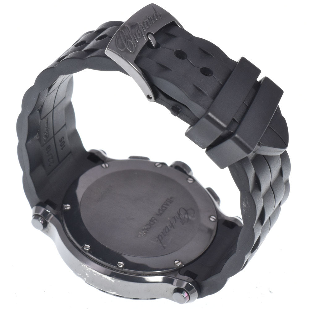 Chopard Happy Sports Chrono 28/8499-3007 5PDiamond black Dial Quartz Men's
 Watch Q#148903