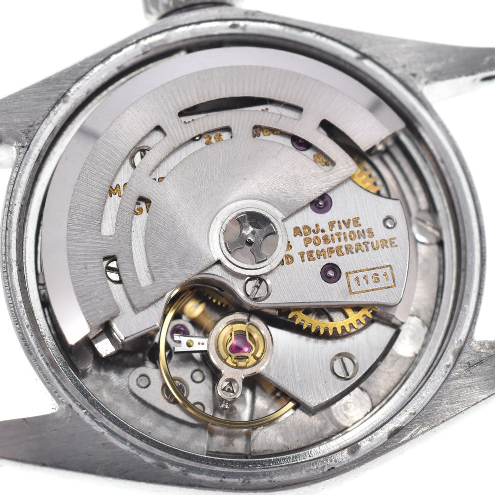 ROLEX Oyster perpetual 6618 vintage Cal.1161 gray Dial Automatic Ladies
 Watch P#148906