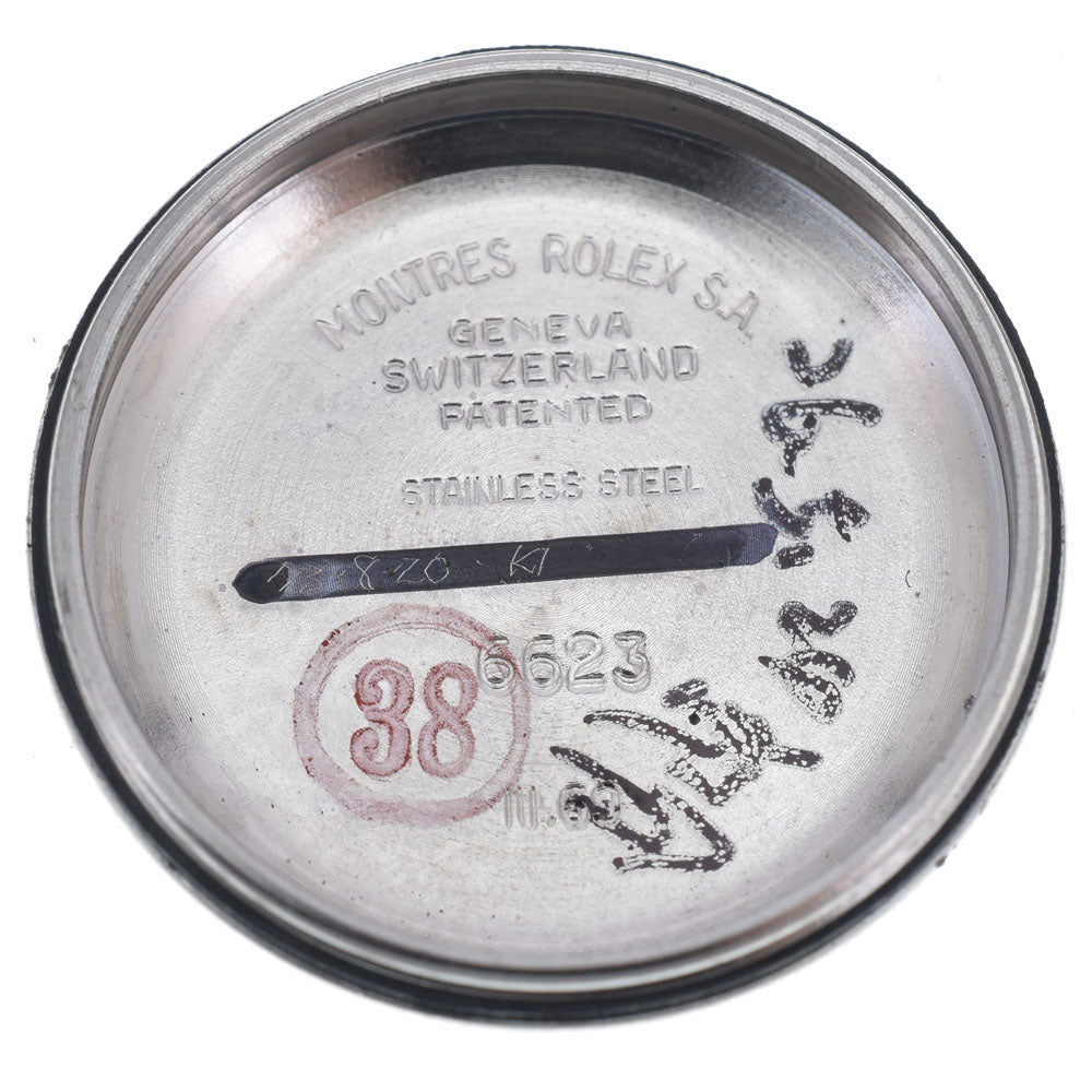 ROLEX Oyster perpetual 6618 vintage Cal.1161 gray Dial Automatic Ladies
 Watch P#148906