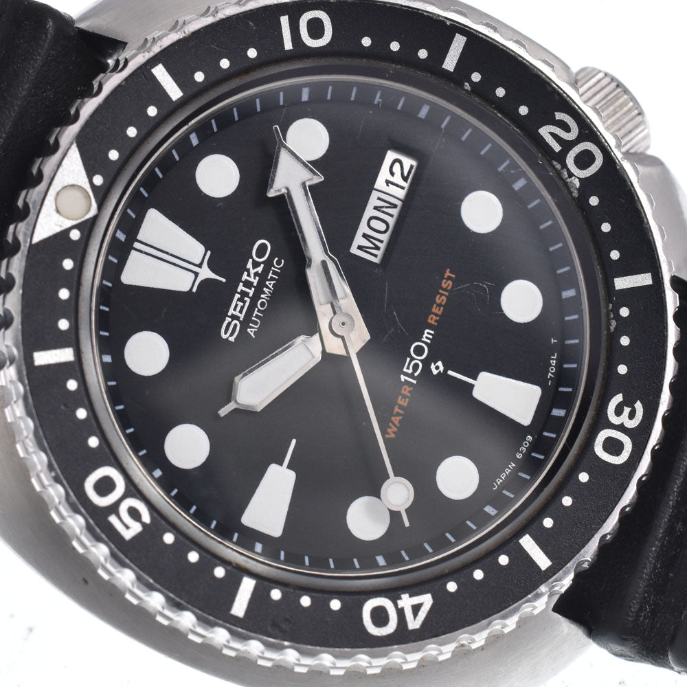 SEIKO 3rd diver 150m 6309-7040 Cal.6309A black Dial Automatic Men's
 Watch Q#148907