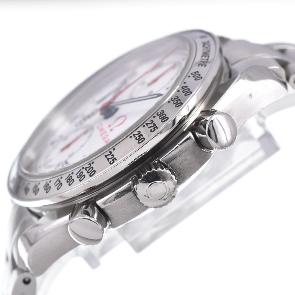 OMEGA Speedmaster Date Olympic Collection 3516.20 Chronograph white Dial Automatic Men's
 Watch A#148908