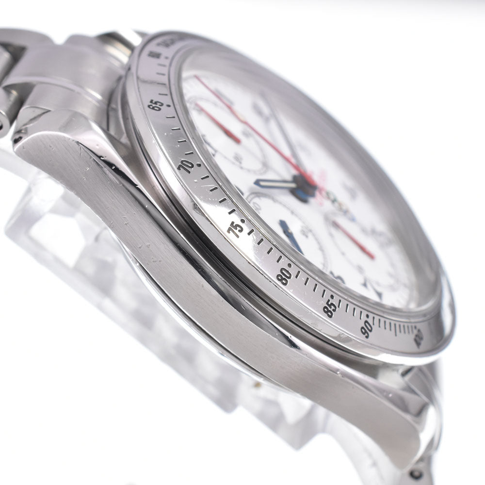 OMEGA Speedmaster Date Olympic Collection 3516.20 Chronograph white Dial Automatic Men's
 Watch A#148908