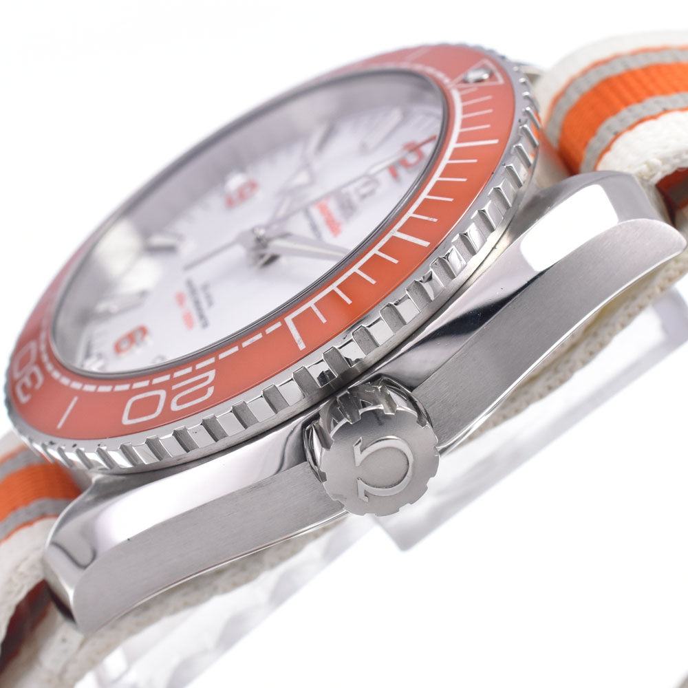 with paper OMEGA Seamaster Planet Ocean 215.32.44.21.04.001 white Dial Automatic Men's
 Watch P#148909