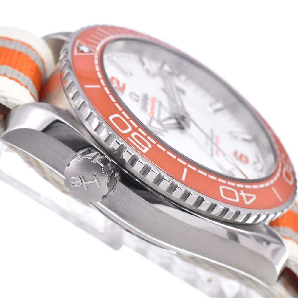 with paper OMEGA Seamaster Planet Ocean 215.32.44.21.04.001 white Dial Automatic Men's
 Watch P#148909