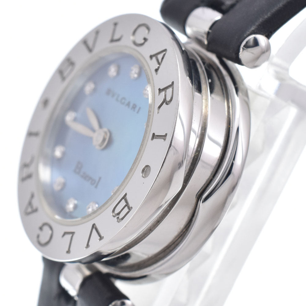 with paper BVLGARI B.zero1 BZ22S Blue shell Dial Quartz Ladies
 Watch P#148910