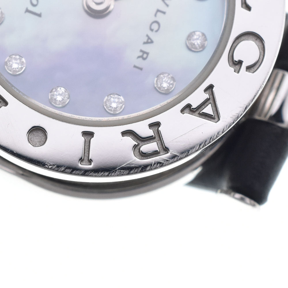 with paper BVLGARI B.zero1 BZ22S Blue shell Dial Quartz Ladies
 Watch P#148910