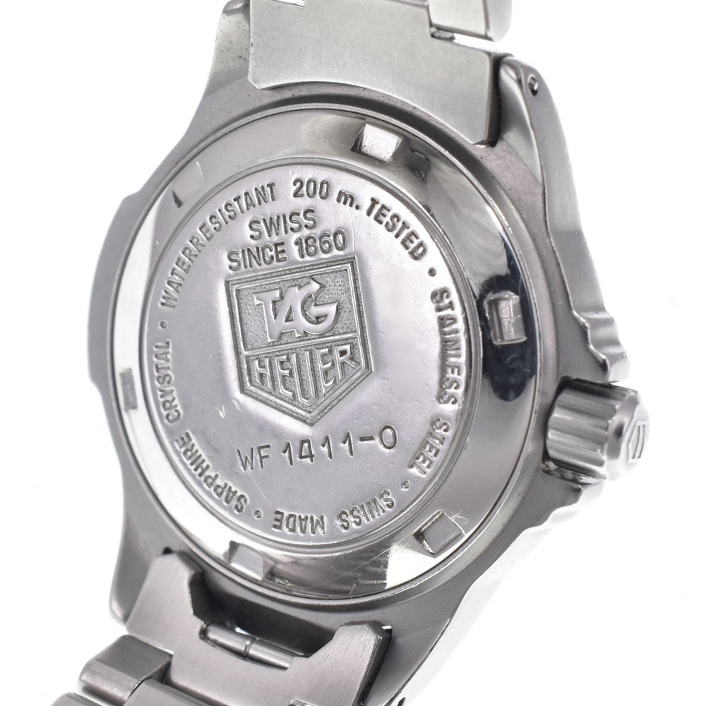 TAG HEUER 4000 Series Professional 200M WF1411-0 Date gray Dial Quartz Ladies
 Watch P#148912