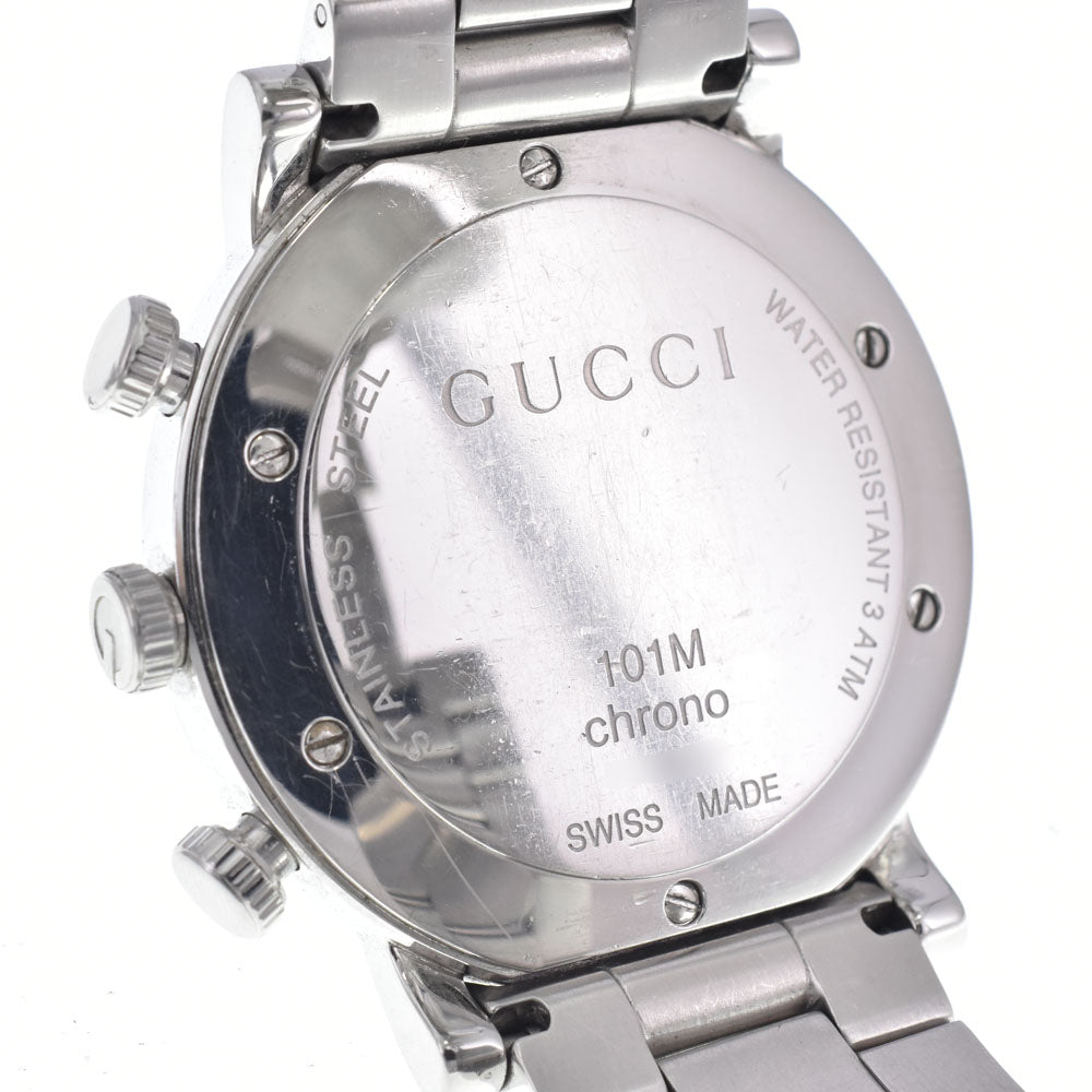 GUCCI G Chrono YA101339(101M) Chronograph white Dial Quartz Men's
 Watch P#148914