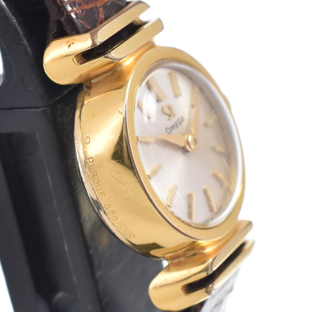 OMEGA 11034-61 vintage Cal.483 Silver Dial Hand Winding Ladies
 Watch P#148915