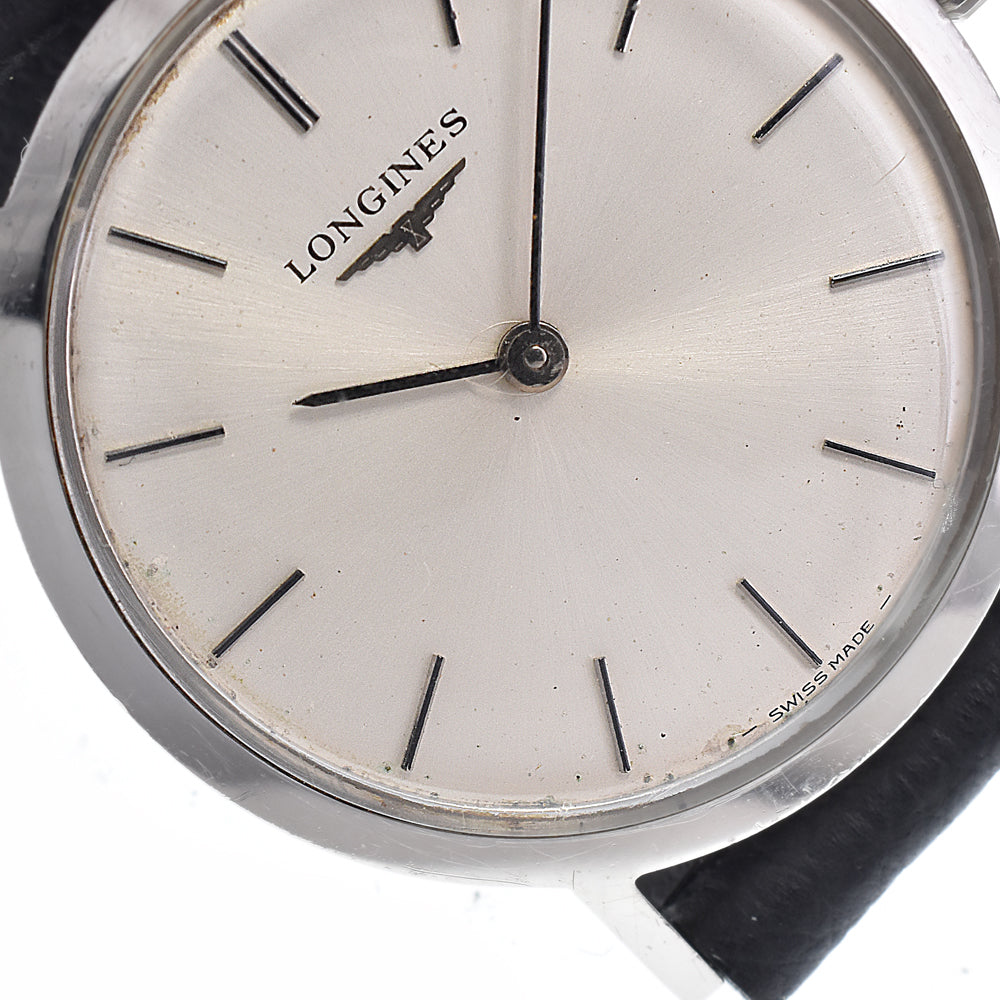 LONGINES 1013-1 Silver Dial Hand Winding Men's
 Watch Q#148918