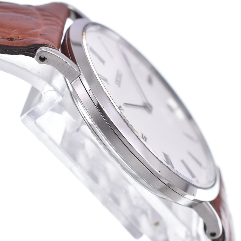 SEIKO mechanical SCVL002(6810-8000) white Dial Hand Winding Men's
 Watch Q#148919