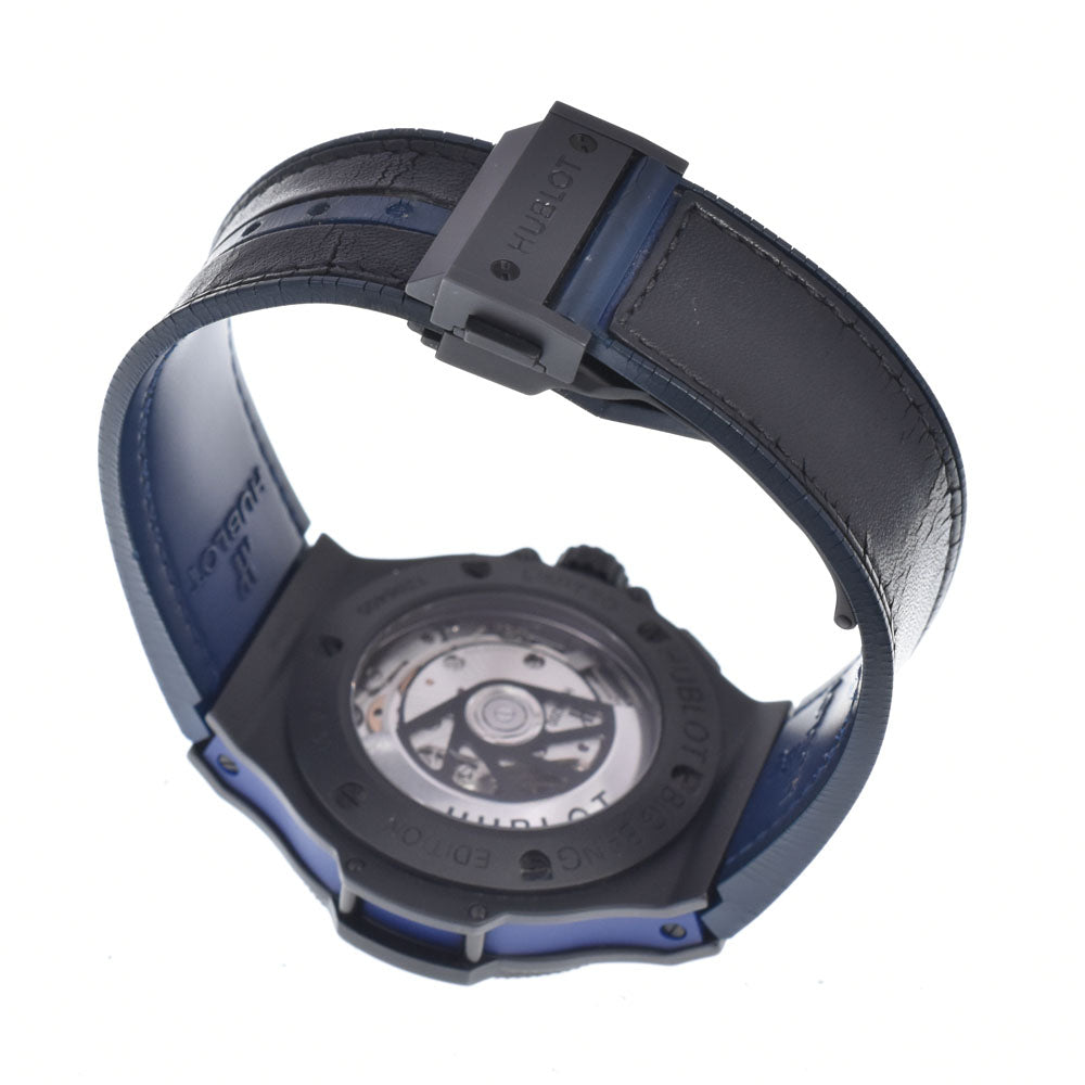 with paper HUBLOT Big Bang Sugar Skull Blue Cobalt 311.CI.1190.VR.AKS16 Limited to 50 Black / blue Dial Automatic Men's
 Watch O#148921