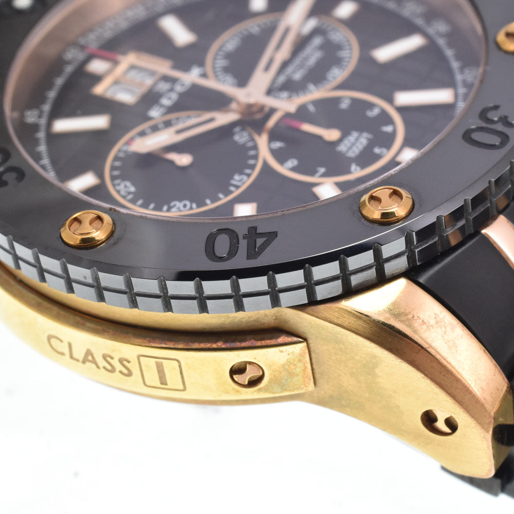 EDOX Class one 10012 Chrono Offshore black Dial Quartz Men's
 Watch P#148922