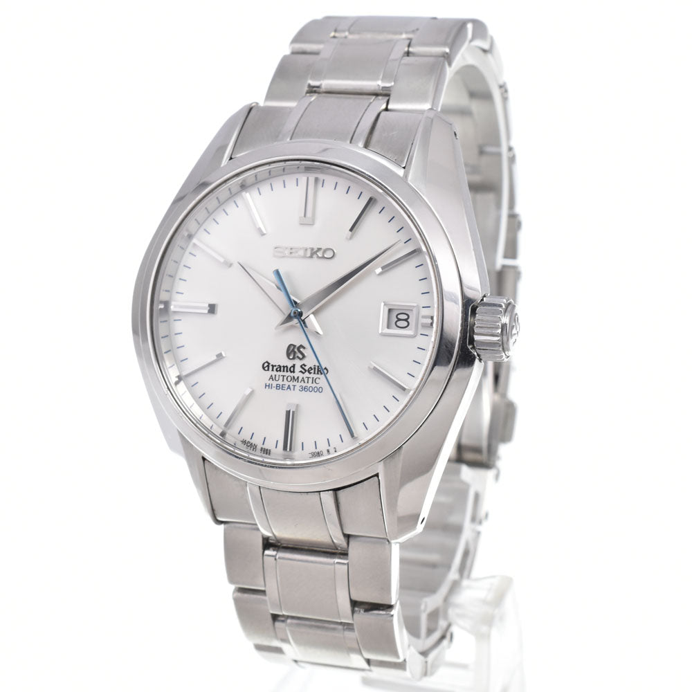 with paper SEIKO Grand Seiko SBGH001/9S85-00A0 Mechanical HI-BEAT 36000 Silver Dial Automatic Men's
 Watch A#148923