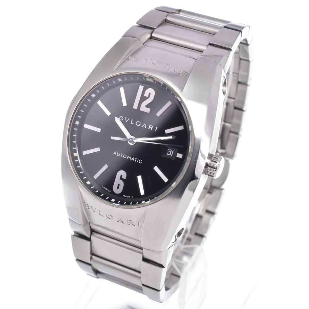 BVLGARI Elgon EG40S Stainless Steel black Dial Automatic Men's
 Watch P#148925