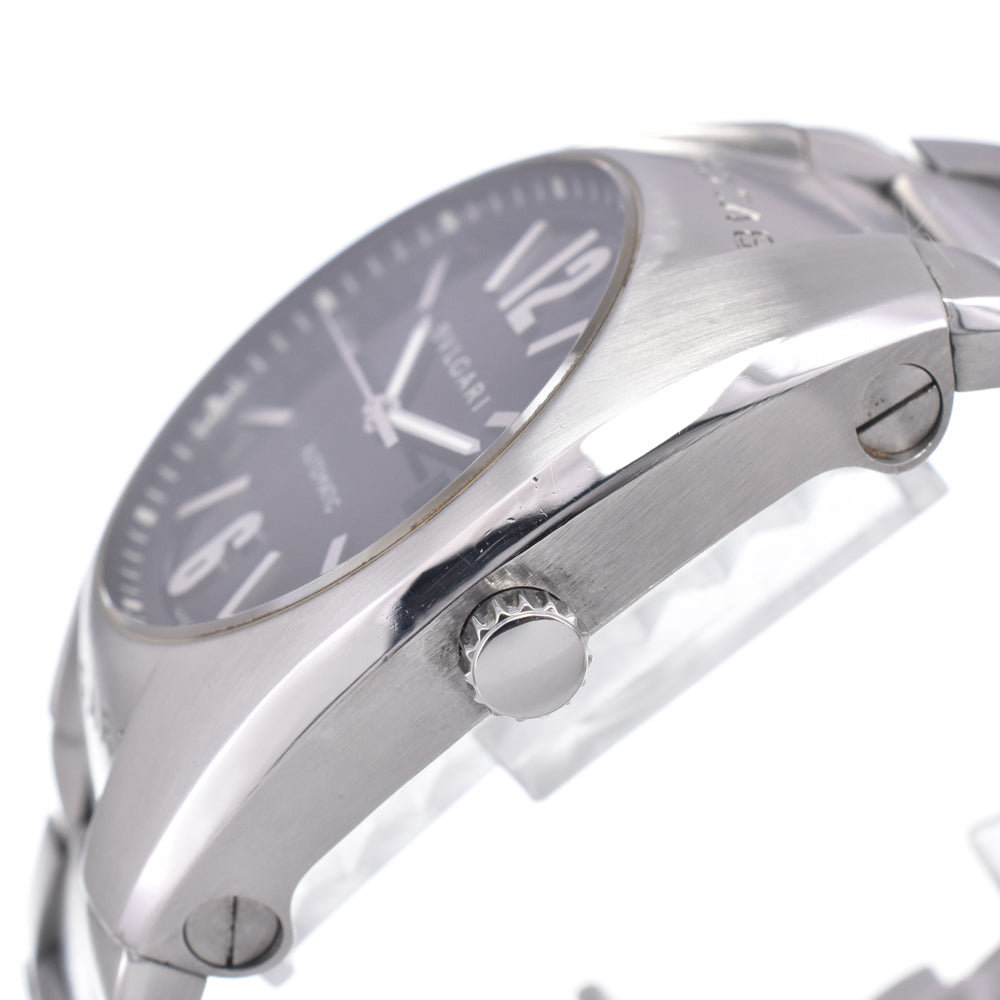 BVLGARI Elgon EG40S Stainless Steel black Dial Automatic Men's
 Watch P#148925