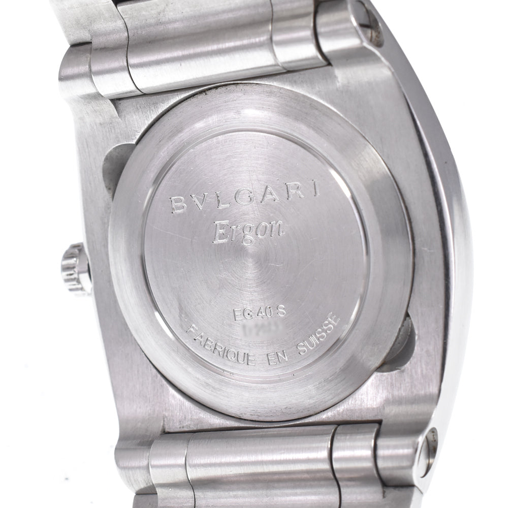 BVLGARI Elgon EG40S Stainless Steel black Dial Automatic Men's
 Watch P#148925