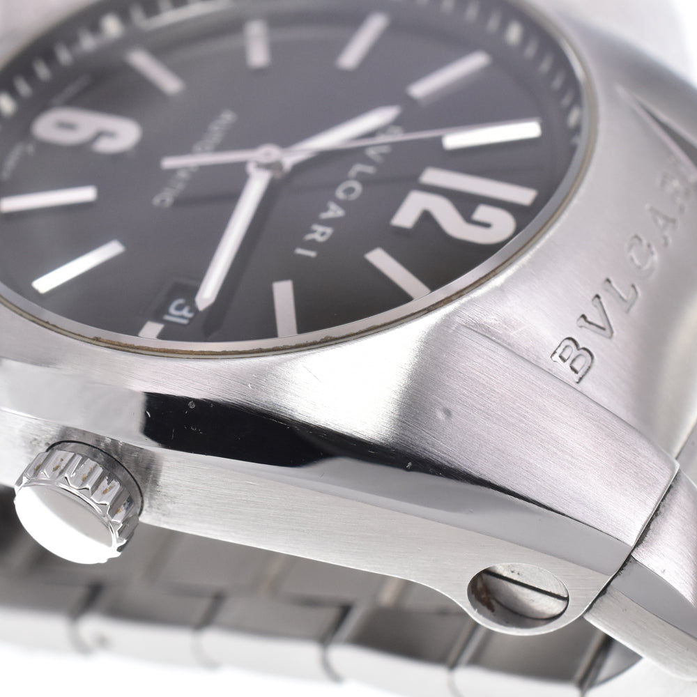 BVLGARI Elgon EG40S Stainless Steel black Dial Automatic Men's
 Watch P#148925