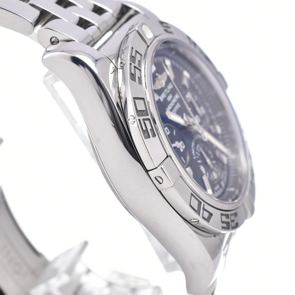 with paper BREITLING Chrono mat 44 AB01114K/BD88 Japan Limited 400 black Dial Automatic Men's
 Watch R#148929